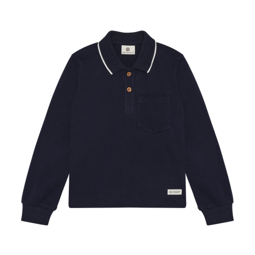 En Fant Infant/kid Boy Polo Ls 18m-10y 230640-7021