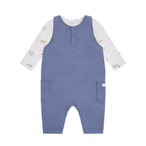 Fixoni Infant - Set W. Body And Romper Sweat P-24m 423253-7912