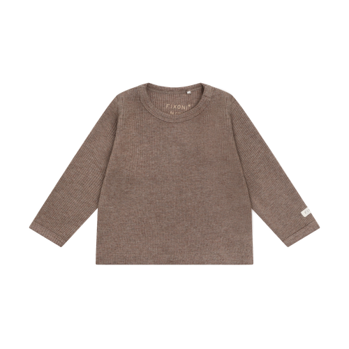Fixoni Infant Boy T-shirt Ls Melange Rib N-24m 423270-2780