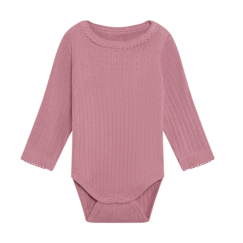 Fixoni Infant Girl Body Ls Pointelle P-24m 423276-6180