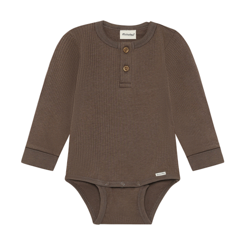 Minymo Infant - Body Ls Rib N-24m 114403-2502