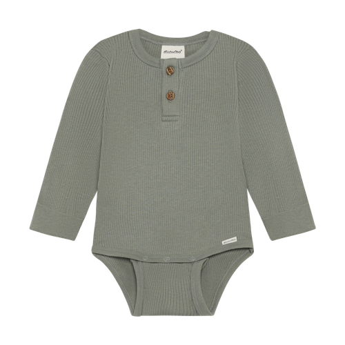 Minymo Infant - Body Ls Rib N-24m 114403-9006