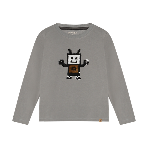 Minymo Kid Boy T-shirt Ls 3y-12y 134432-1207
