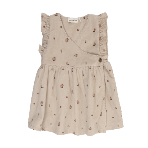 Minymo Infant Girl Dress Ss Aop Cord. W. Lining N-24m 114430-1206