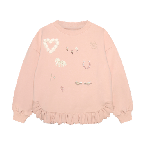 Minymo Kid Girl Sweatshirt Ls 3y-12y 124429-5000