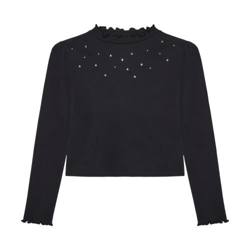 Minymo Kid Girl T-shirt Ls Rib 4y-14y 144400-1061