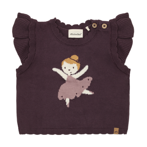 Minymo Infant - Vest Knit N-24m 114469-6599