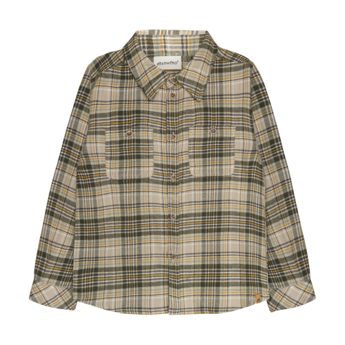 Minymo Infant/Kid Boy Shirt Ls Check 18m-12y 134442-1206