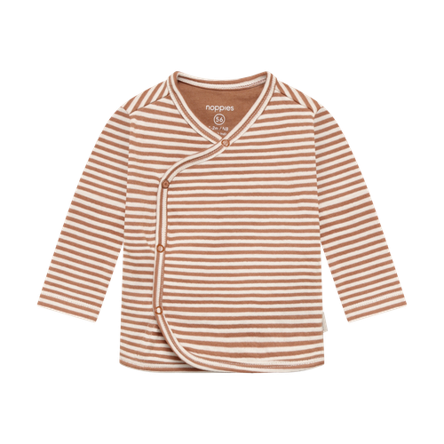 Noppies Infant - Tee Ls Stripe P-12m 6100003-2230