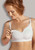 Carriwell Organic Maternity & Nursing Bra S-XL Natural White