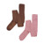 Minymo Infant/Kid GIrl Socks w. pattern (2-pack) 15/18-35/38 121957-6008