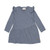 Minymo Infant Girl Dress L/S Y/D Rib 112028-7355