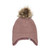 Color Kids Infant Neutral Baby Hat W. Detach Fake Fur, 48-50, 741215-4330