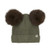 Huttelihut  - Hat Knit Alpaca Pompoms  6/12m-6/8y 460396-9090