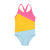 Color Kids Kid Girl Swimsuit, Colorblock 2y-16y 720360-4024