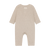 Fixoni Infant/kid Boy/girl/neutral Rompers Ls Melange Rib P-24m 423104-1301