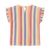 Daily7 Infant/Kid Girl T-shirt Terry Striped 12m-10y 930403-5608