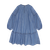 Minymo Infant/Kid Girl Dress Ls Chambray 18m-12y 124431-7023