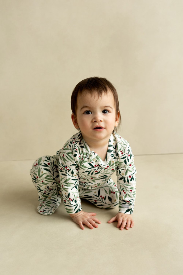 Coccoli Infant Boy/girl/neutral Cotton-modal Zipper Footie N-18m PZM5724-802