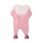 Coccoli Infant GIrl Dip Dye Modal Zipper Footie  PDM5357-966