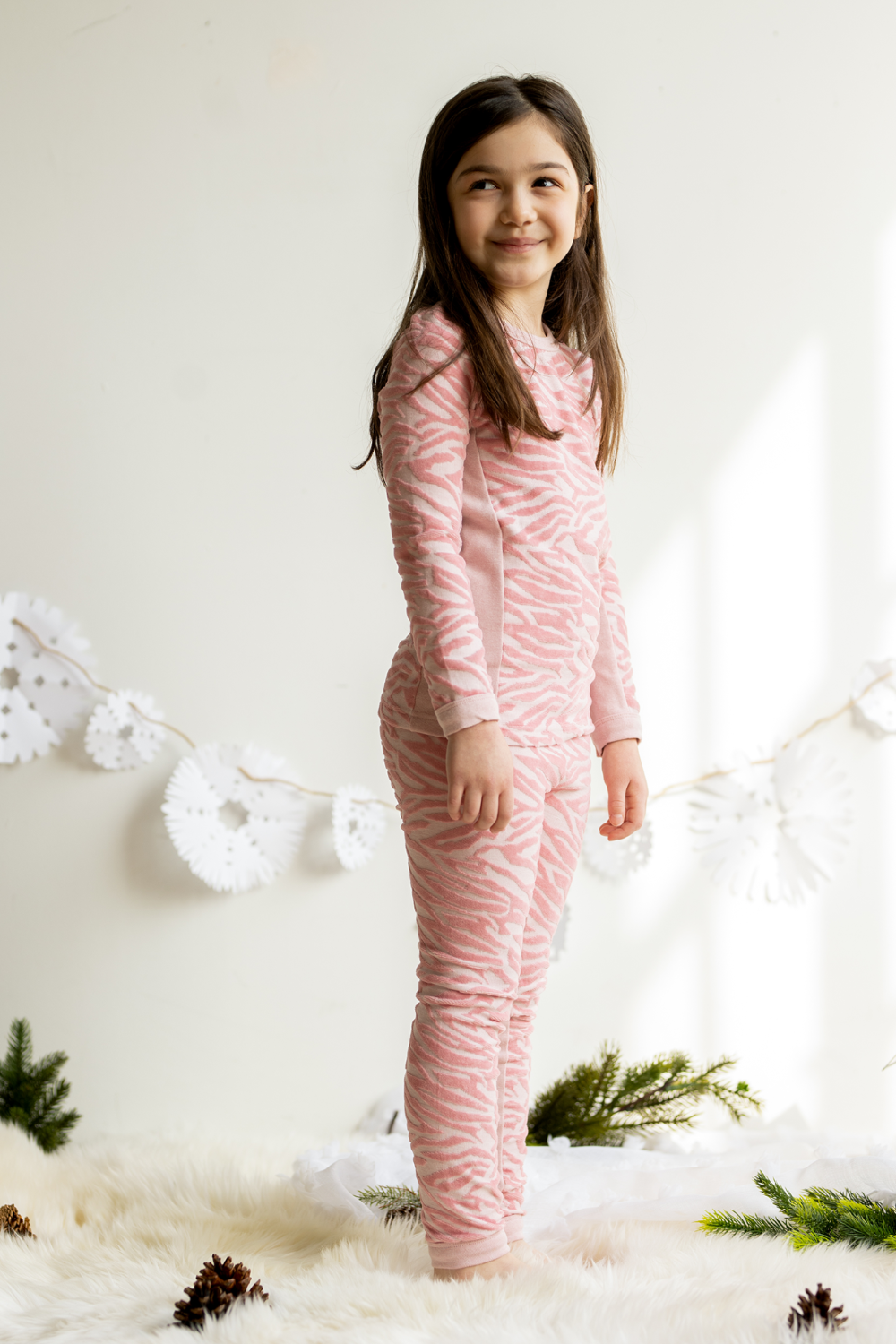 Coccoli Pyjamas - Silver Pink Jersey