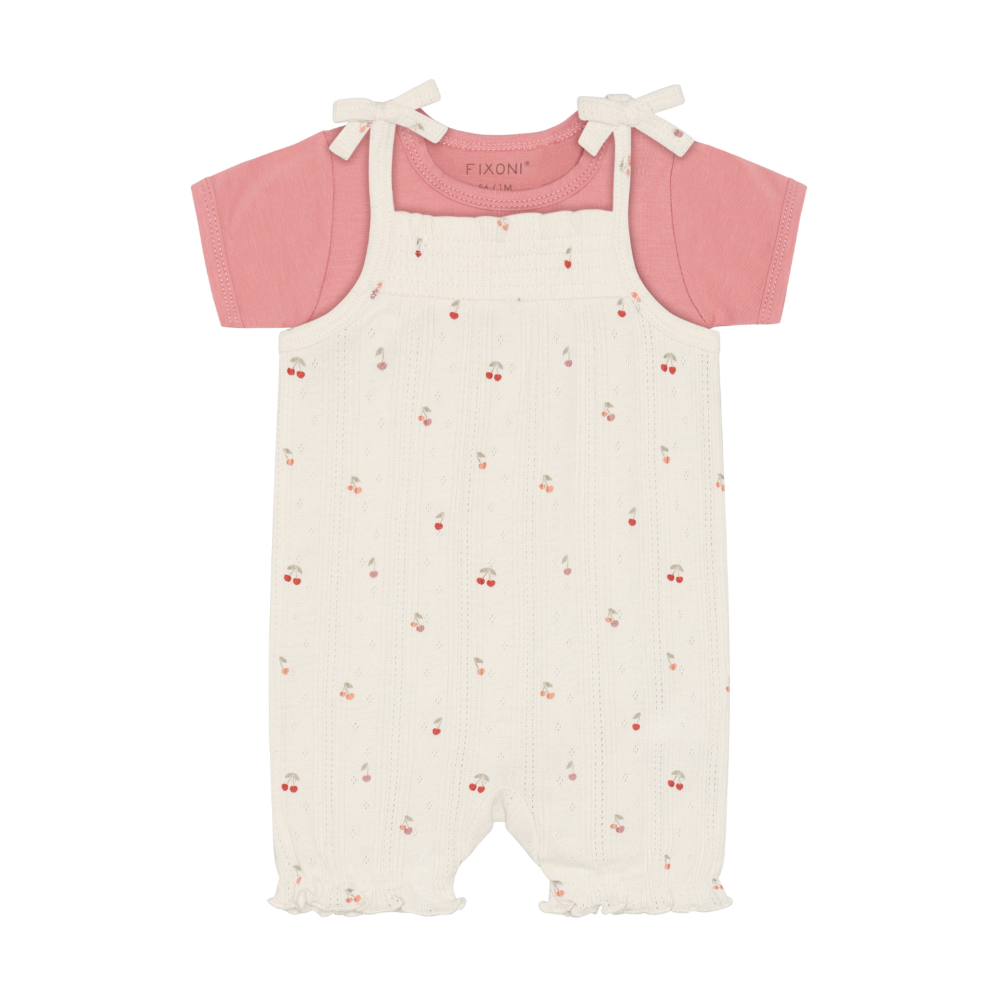 Fixoni Infant/kid Girl Set W. Body And Romper Pointel N-24m 423176-1701