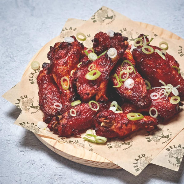 BBQ Wings with Harissa Ketchup