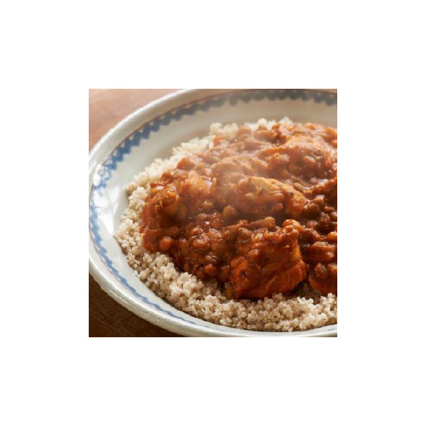 Chicken and Lentil Tagine on Couscous