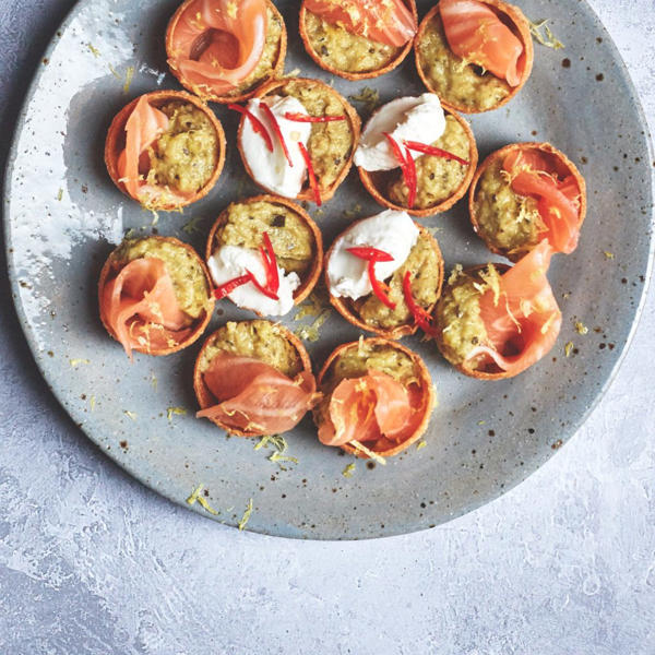 Courgette Mezze Tartlets