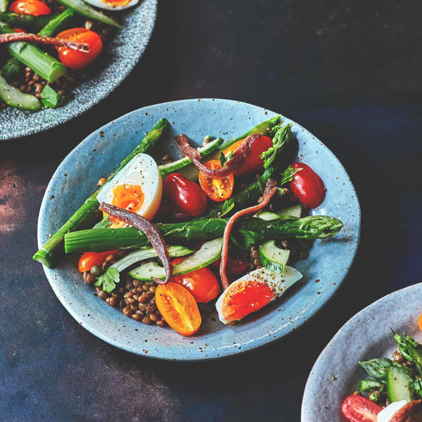 Lentil Niçoise Salad