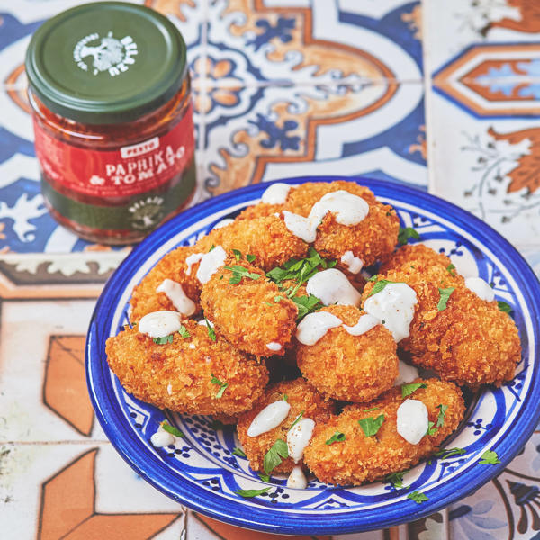 Oak Smoked Paprika & Tomato Pesto Croquettes