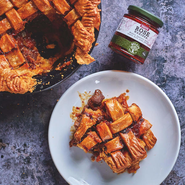 Rose Harissa Beef Pie