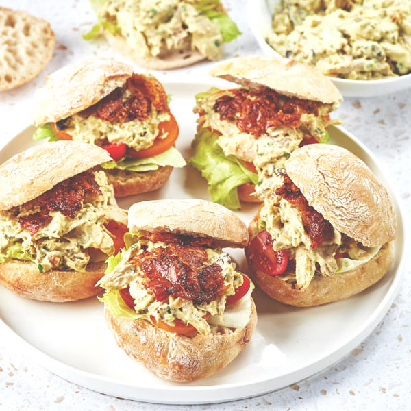 Royal Moroccan Chicken and Chermoula Rolls