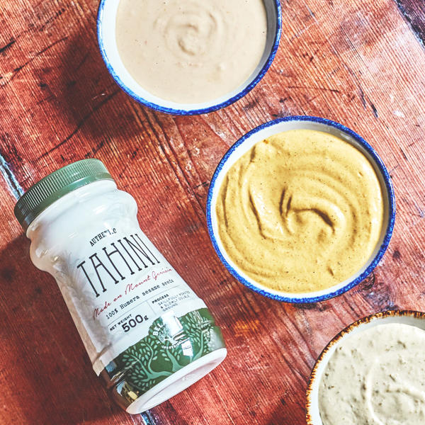 Tahini Dressing 3 Ways