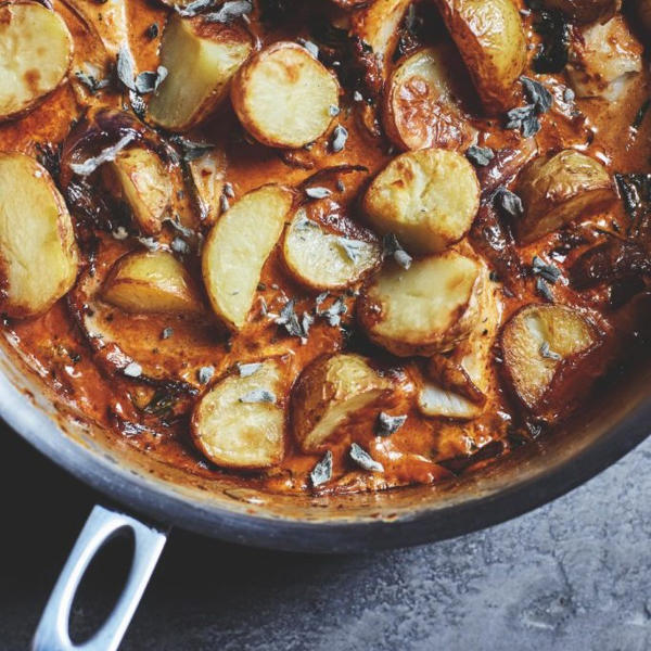 Tomato & Olive Tapenade Fish Bake