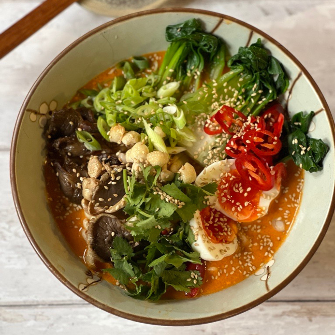Mushroom & Harissa Ramen