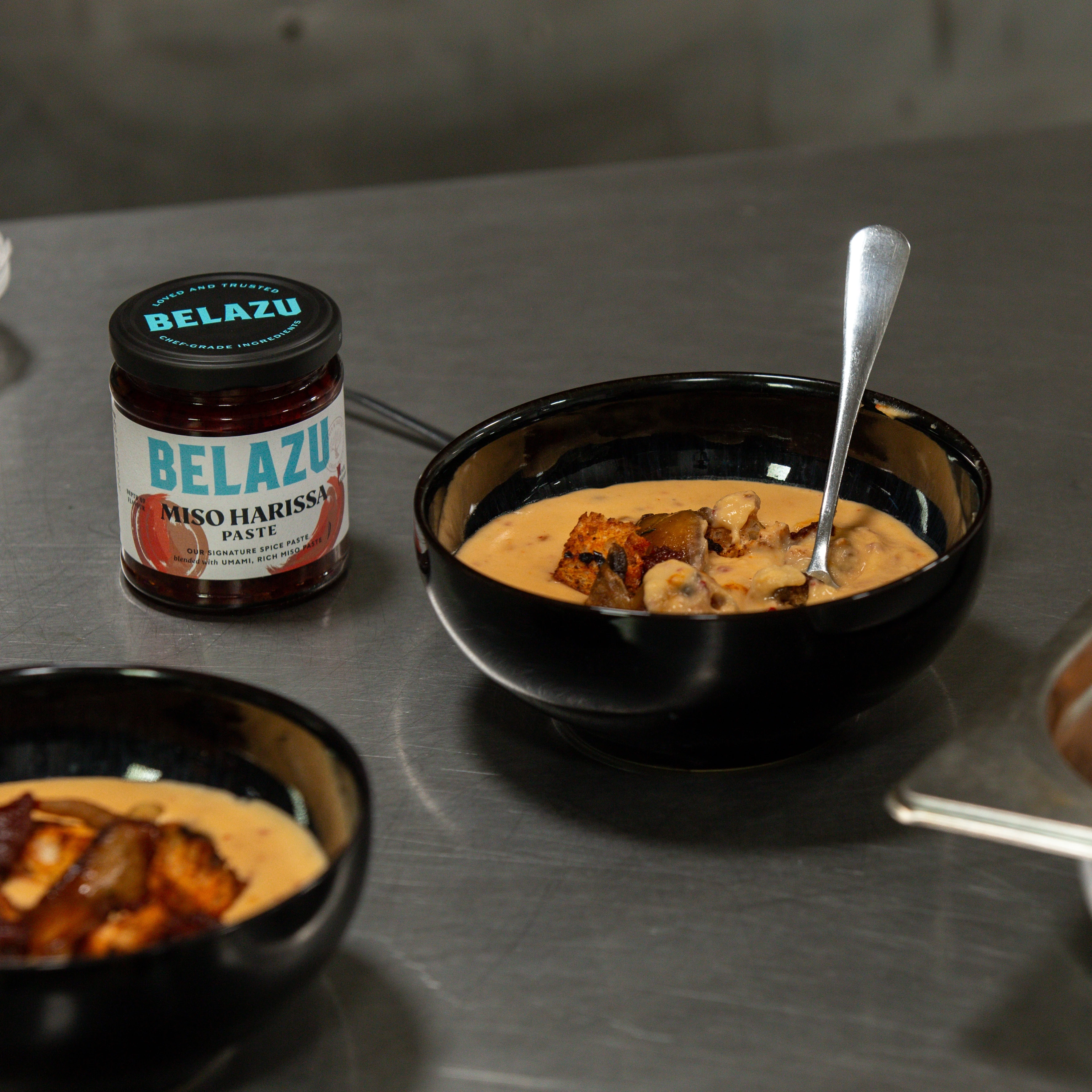Miso Harissa Butterbean Soup