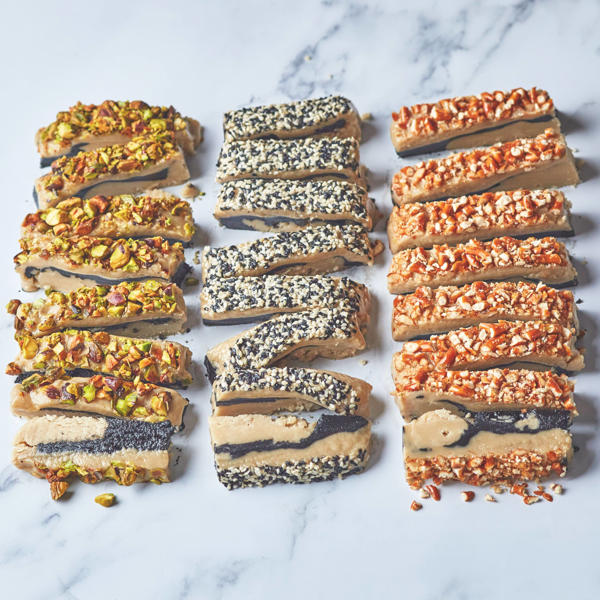 Tahini and Honey Halva with Crunchy Coatings Belazu Ingredient Company