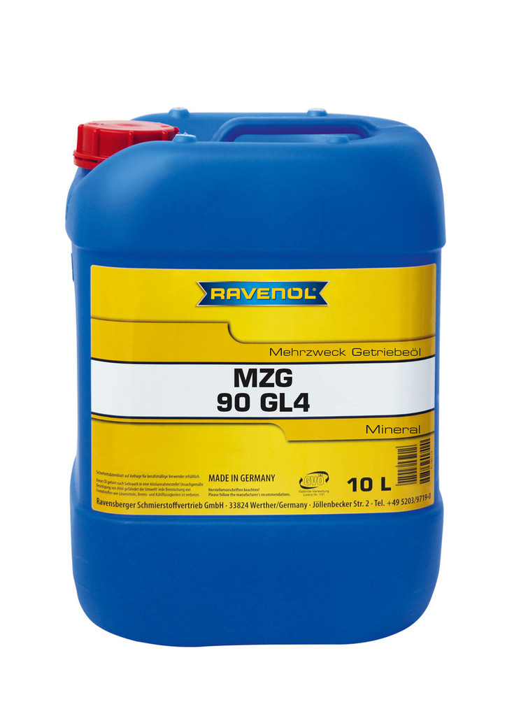 10 Liter - Meets: API GL-4, MIL-L-2105D, MAN 341 Typ Z-1, MAN 341 Typ E-1, MB 235.1, Ford SQM-2C-9008 A, ZF TE-ML 02A, 16A, 17A