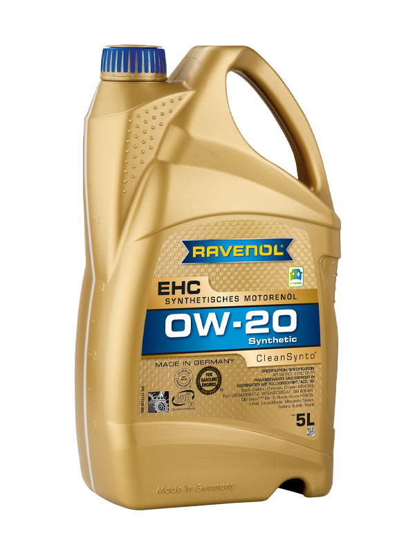 5 Liters of RAVENOL EHC 0W-20 Motor Oil - Synthetic