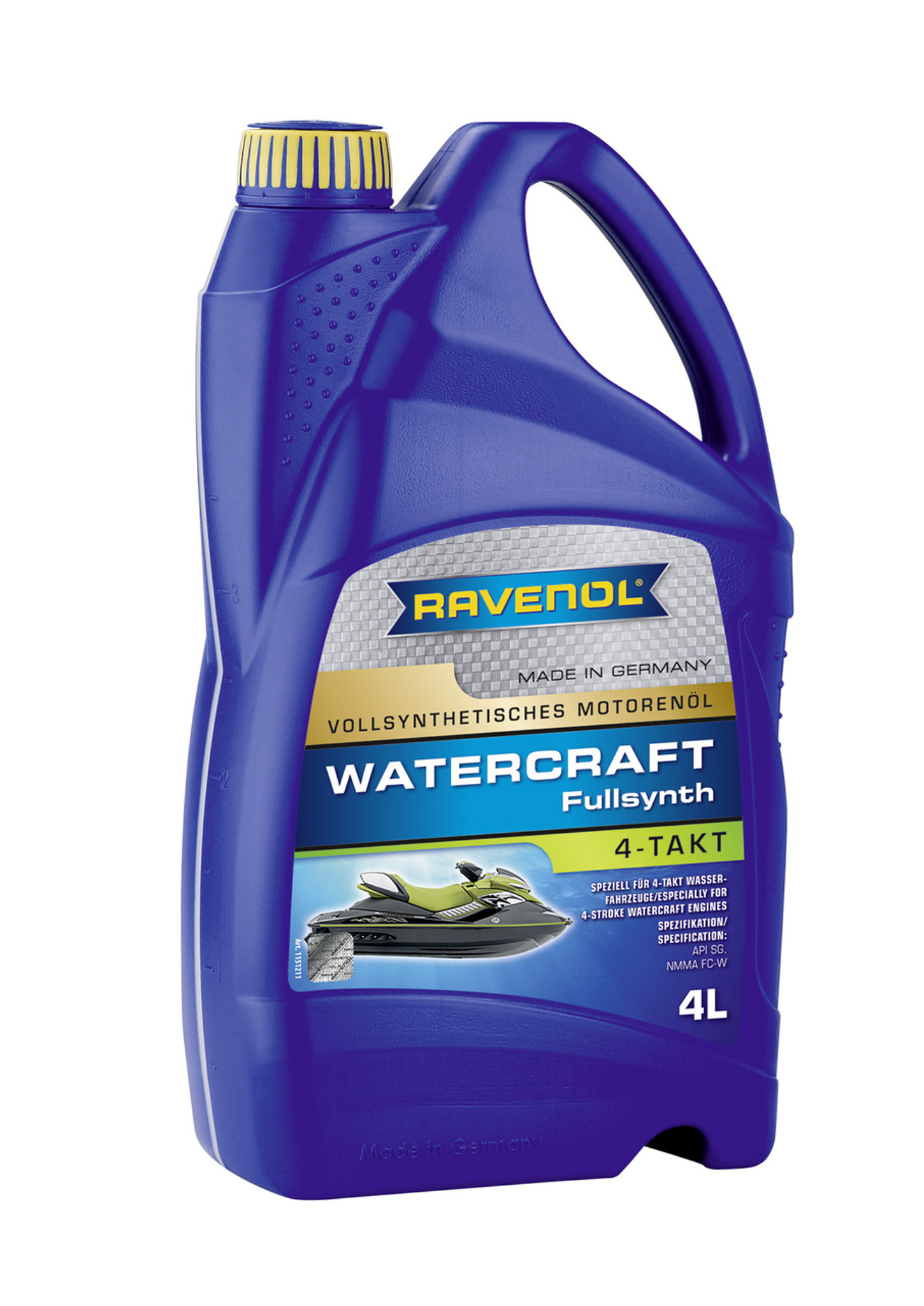 RAVENOL 5W40 Motorcycle Oil - 4 Stroke JASO MA MA2 Oil - 4L