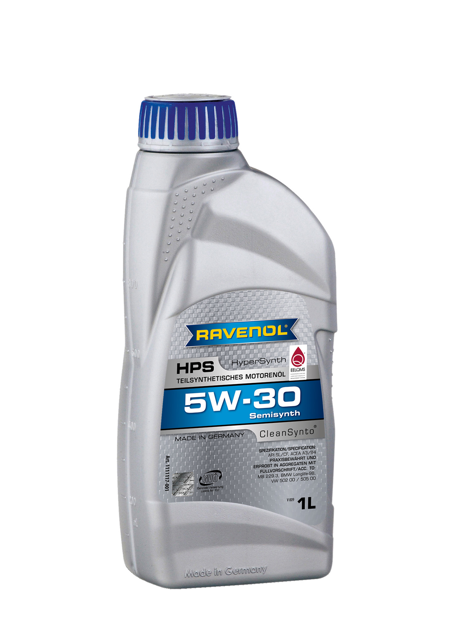5W-30 Motor Oil - Ravenol HPS Hypersynth - BMW Longlife-98 - MB