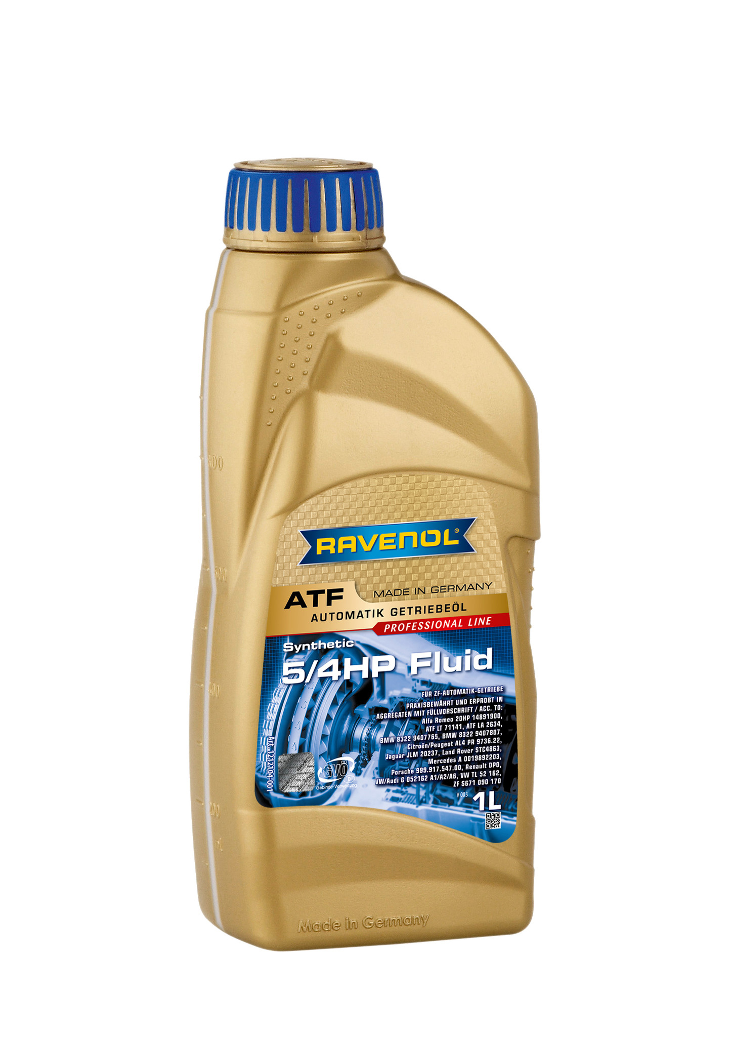 ATF Fluid - Ravenol 5/4 HP Fluid - BMW ATF 8322 9407765 - BMW ATF