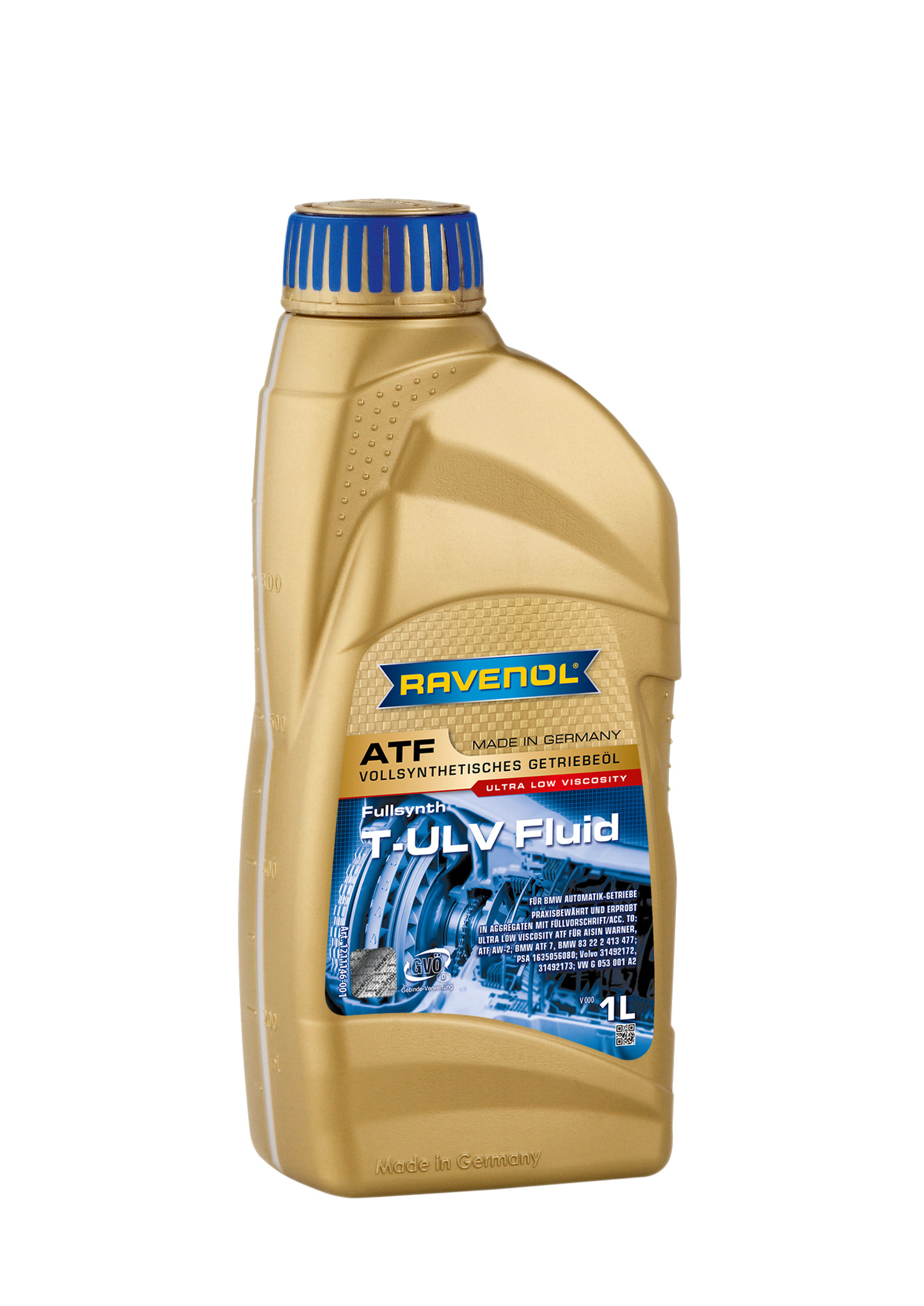 RAVENOL T-ULV ATF for Aisin Warner 8 Speed Automatic Transmissions