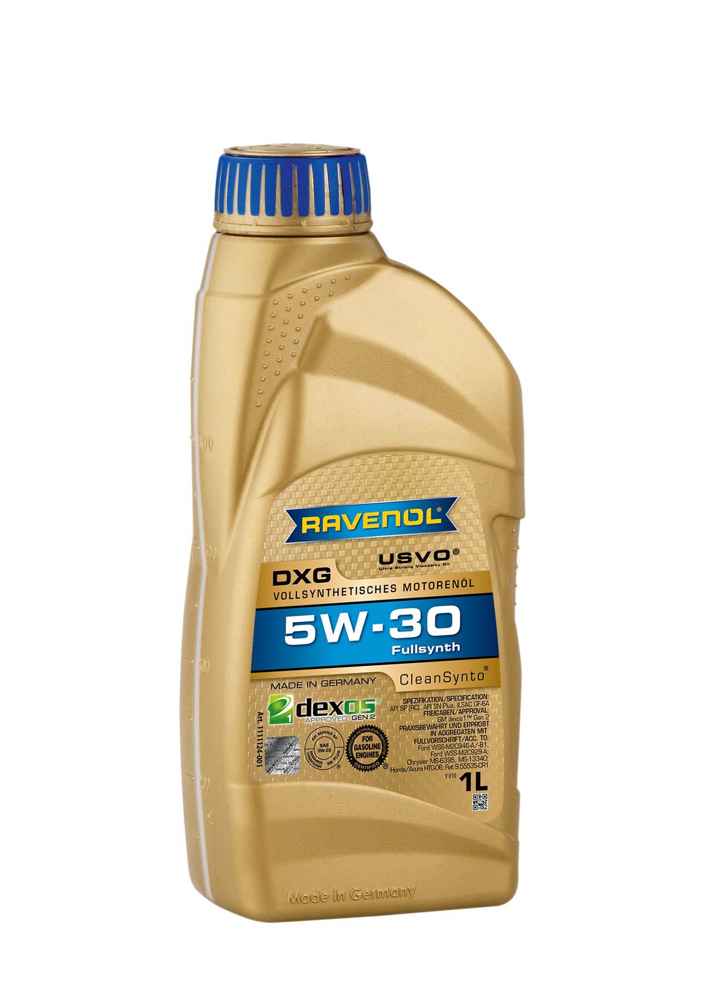 Aceite Ravenol 5w30 Dxg Sintetico 4lt