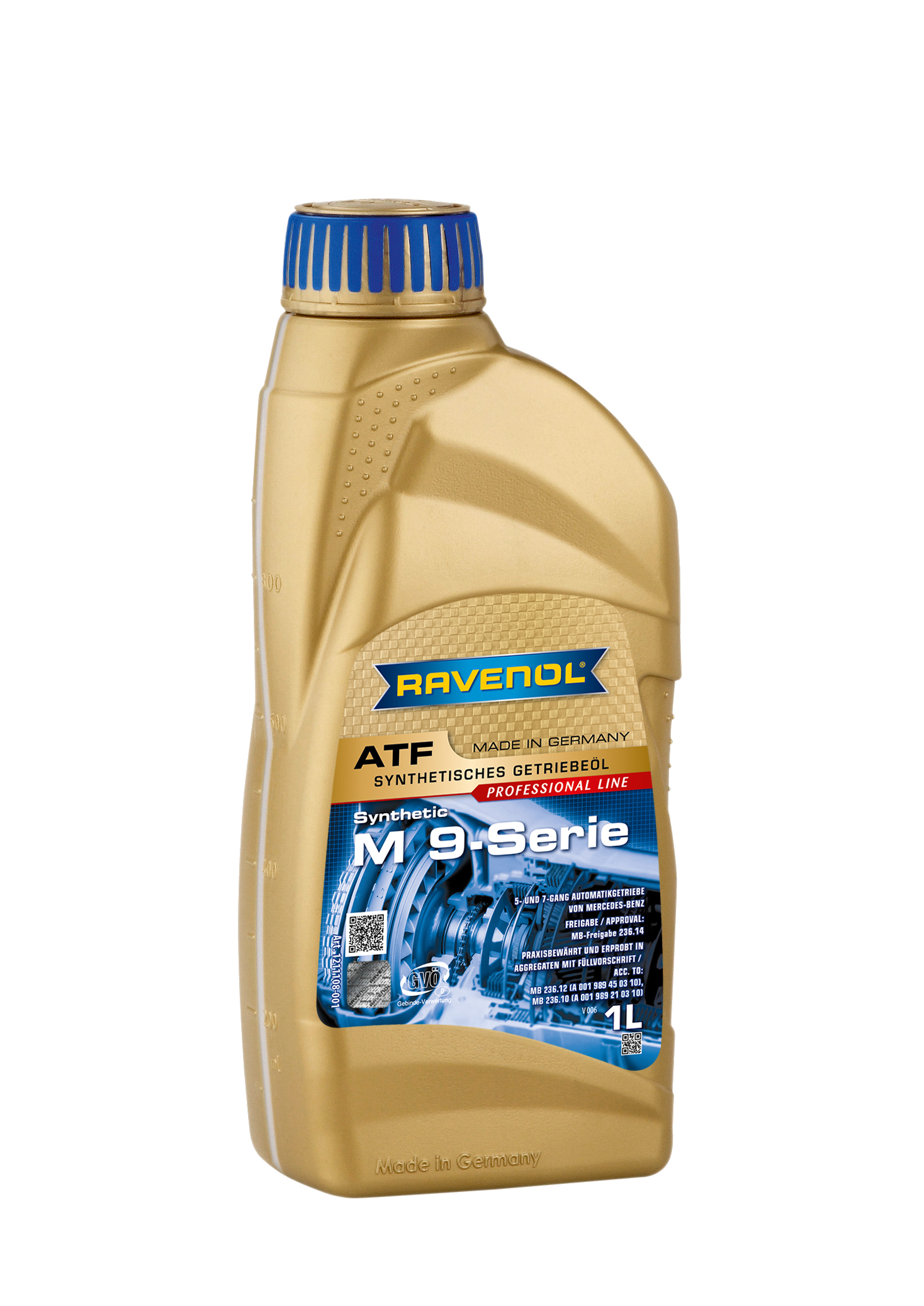 ATF Fluid - RAVENOL M 9-Series Fluid - Mercedes-Benz Automatic
