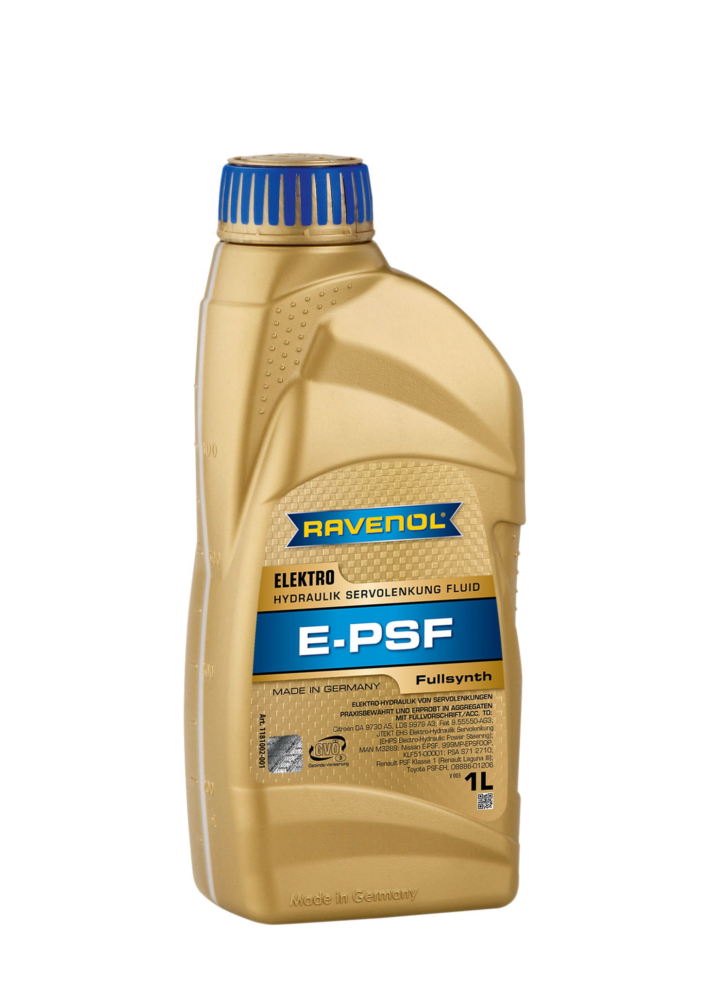 EMS　POWERROLL RAVENOL E-PSF Electro Hydraulic Power Steering Fluid for
