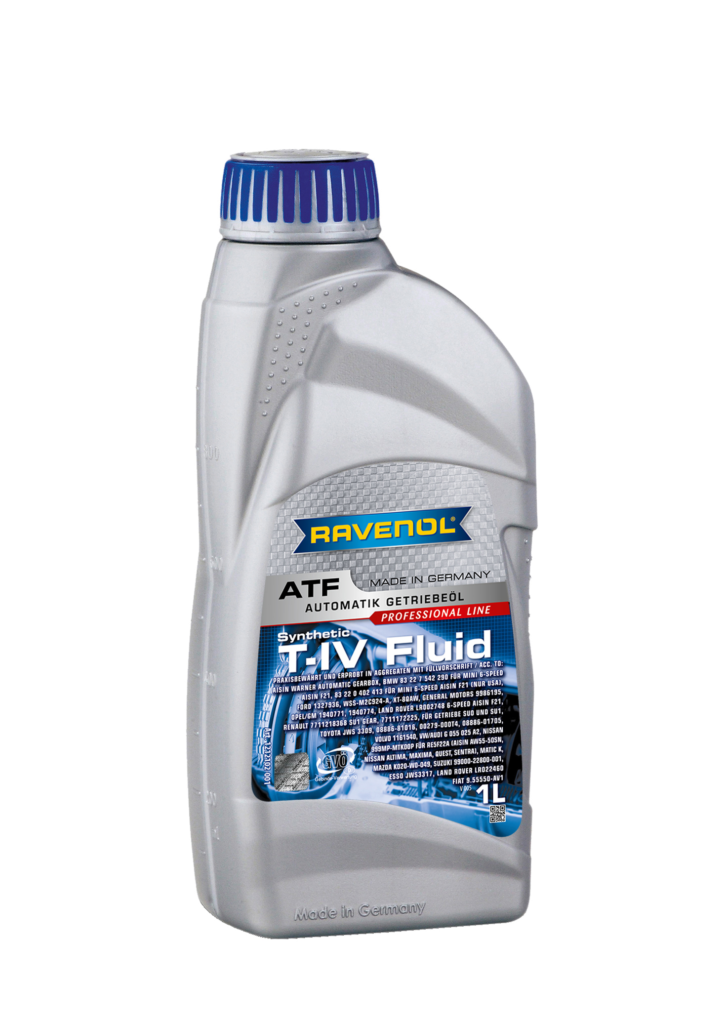 ATF Fluid - RAVENOL T-IV Fluid - Audi VW ATF G 055 025 A2 - BMW