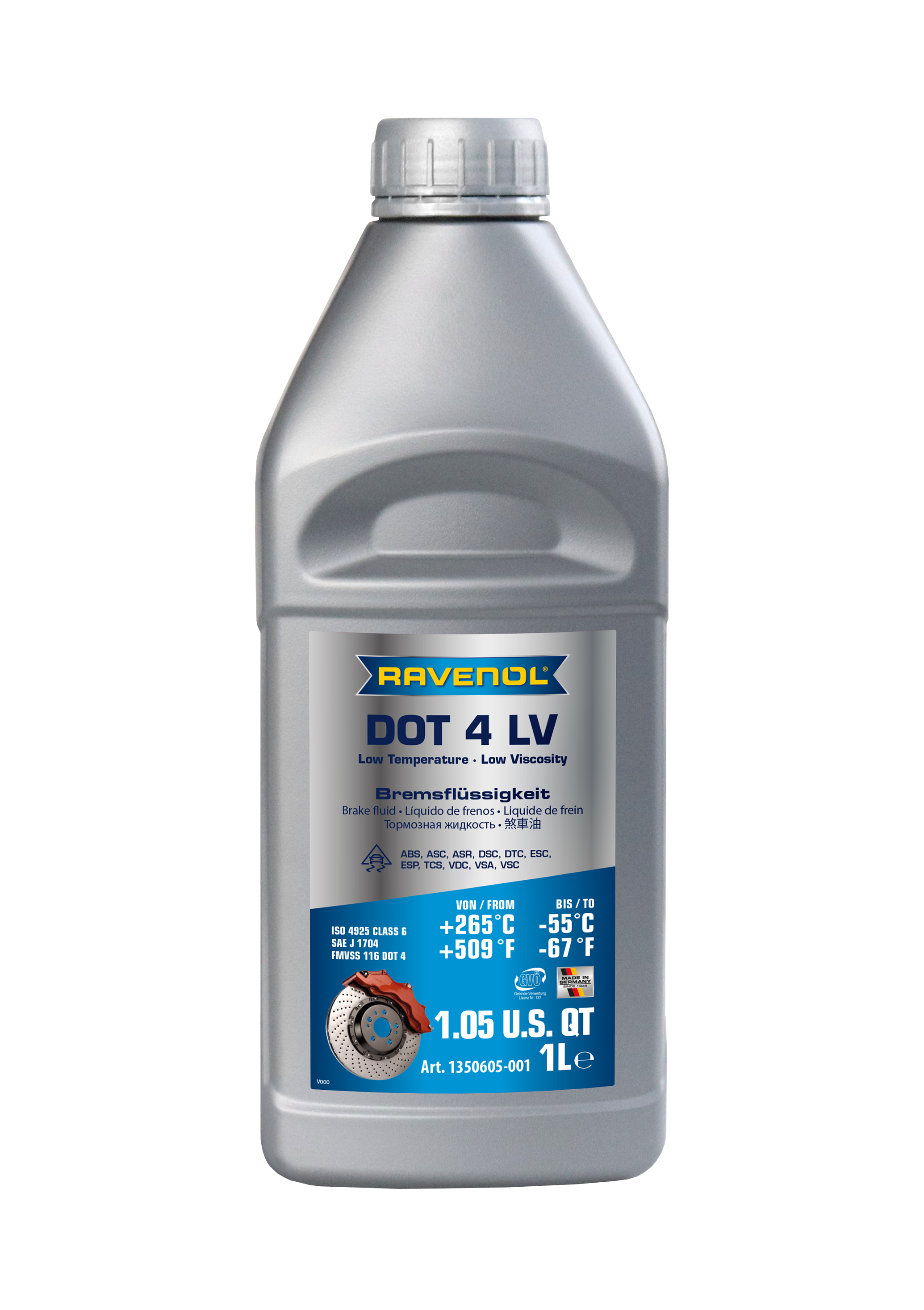 What Is A DOT 4 LV Brake Fluid 