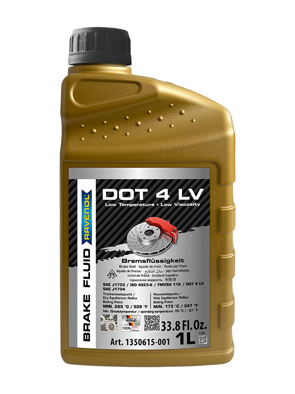 Brake Fluid - RAVENOL DOT 4 LV - Blauparts LLC